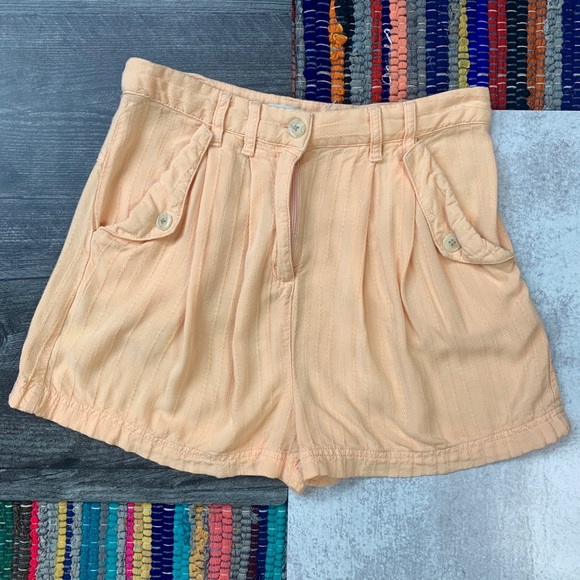 Urban Outfitters Pants - UO Kimchi Blue Madeline Peach Hi-Rise Shorts